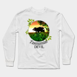 Tasmanian Devil Long Sleeve T-Shirt